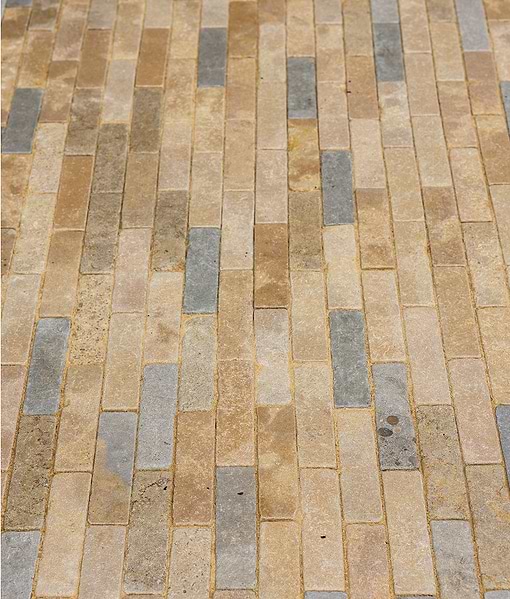 Castilan Limestone Klinkers Tumbled