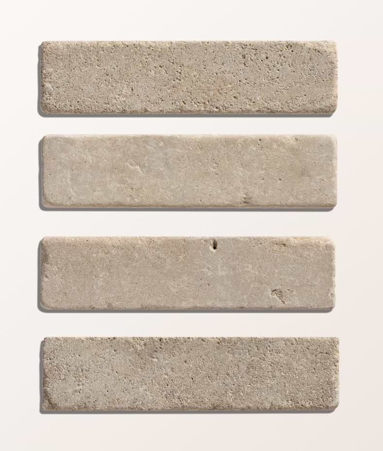 Castilan Limestone Klinkers Tumbled