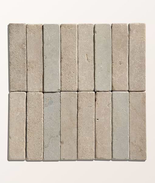 Castilan Limestone Klinkers Tumbled