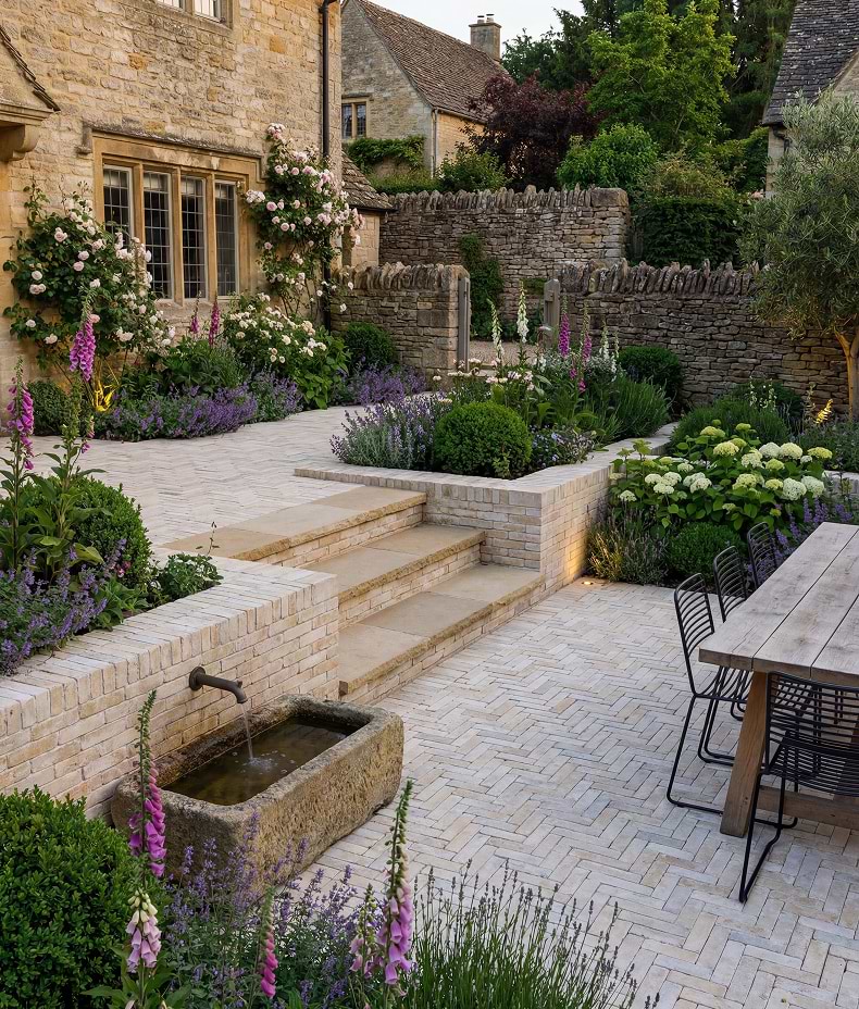 Castilan Limestone Tumbled Klinkers