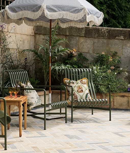 Castilan Limestone Parquet Tumbled
