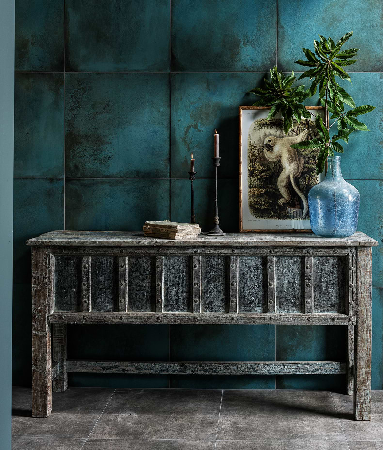 Chemistry Porcelain Verdigris