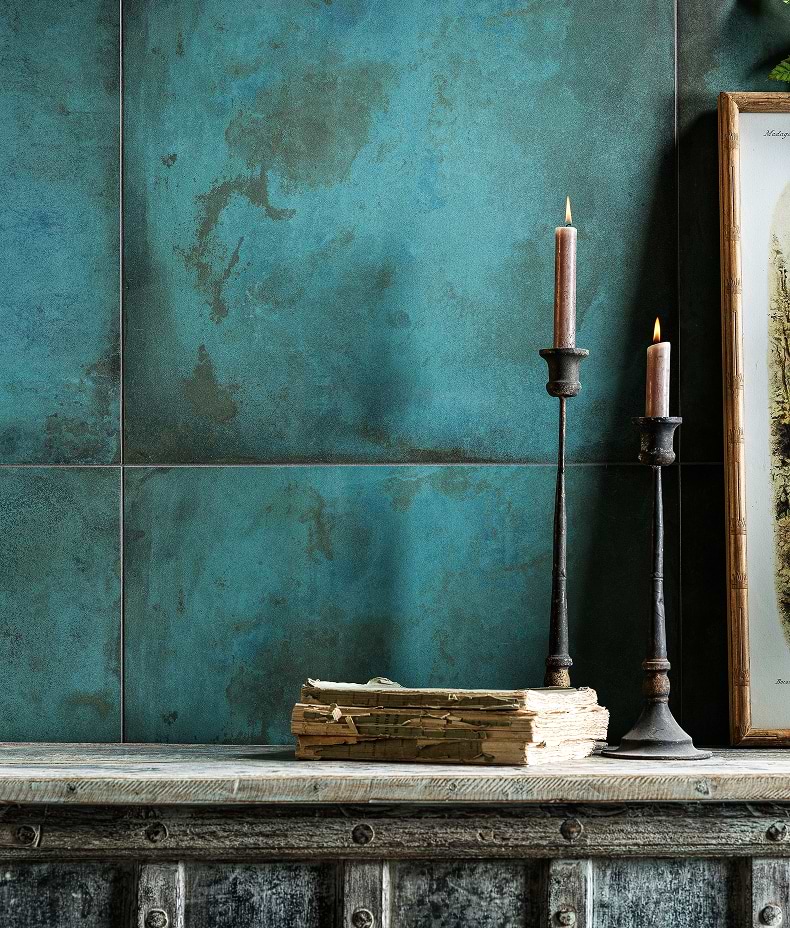 Chemistry Porcelain Verdigris