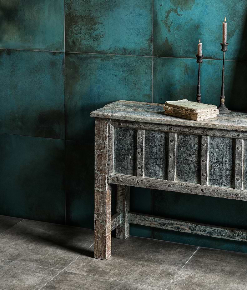 Chemistry Porcelain Verdigris