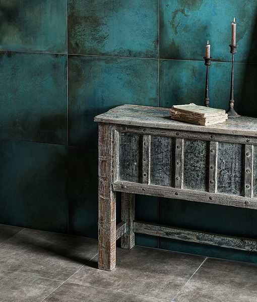 Chemistry Porcelain Verdigris
