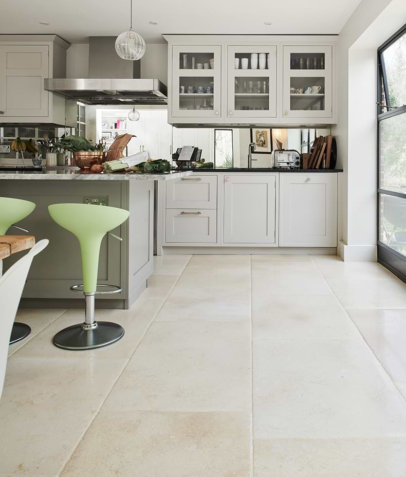 Bergamo Limestone Distressed Finish