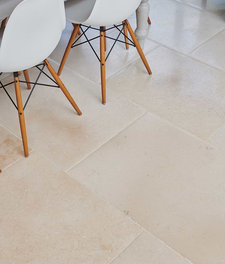 Bergamo Limestone Distressed Finish