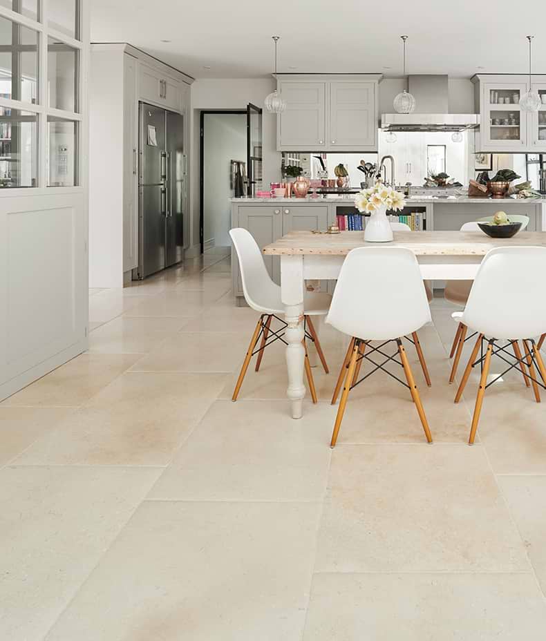 Bergamo Limestone Distressed Finish