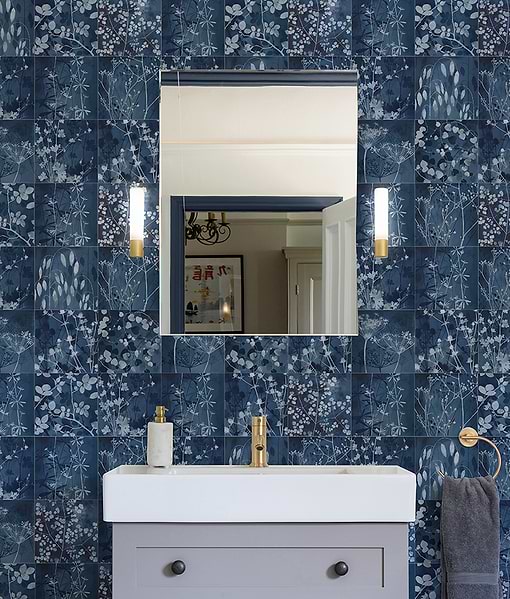 Wild Botanicals Porcelain Blue By Clarissa Hulse