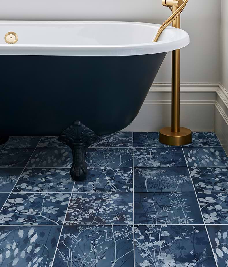 Wild Botanicals Porcelain Blue By Clarissa Hulse