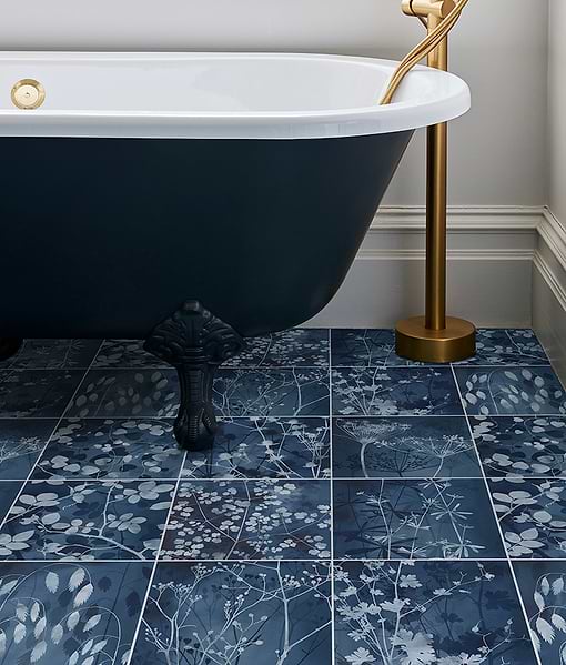 Wild Botanicals Porcelain Blue By Clarissa Hulse