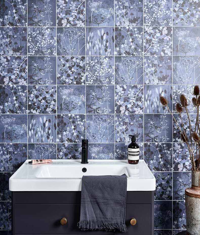Wild Botanicals Porcelain Blue By Clarissa Hulse