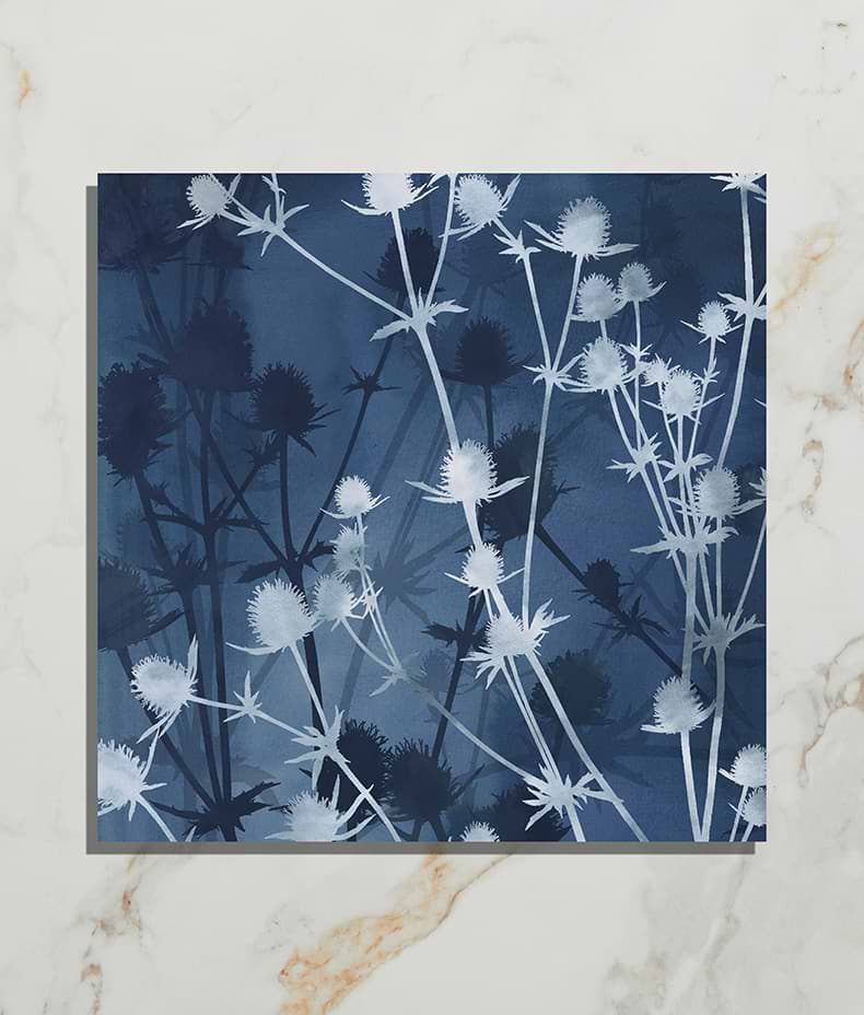 Wild Botanicals Porcelain Blue By Clarissa Hulse