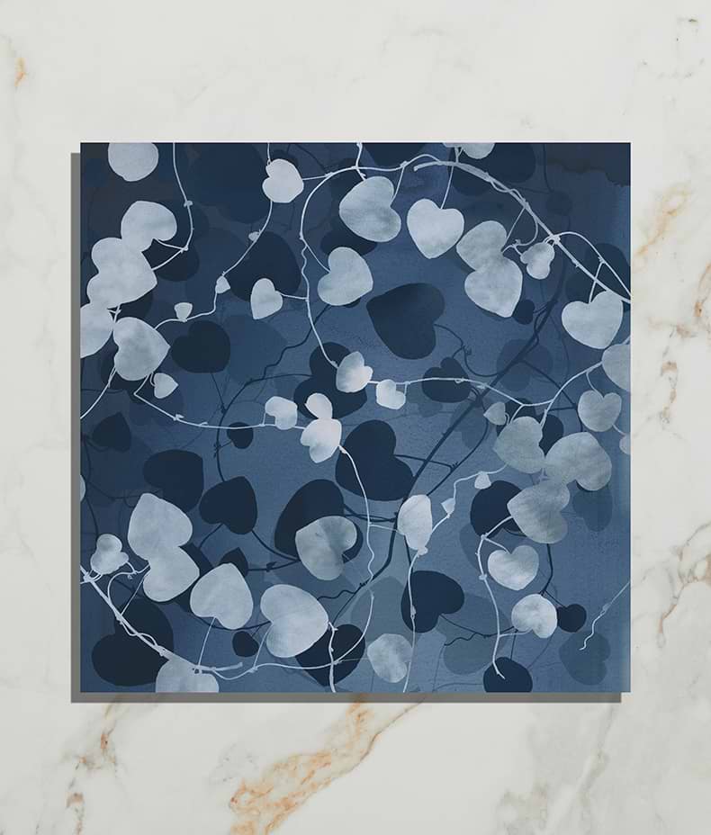 Wild Botanicals Porcelain Blue By Clarissa Hulse