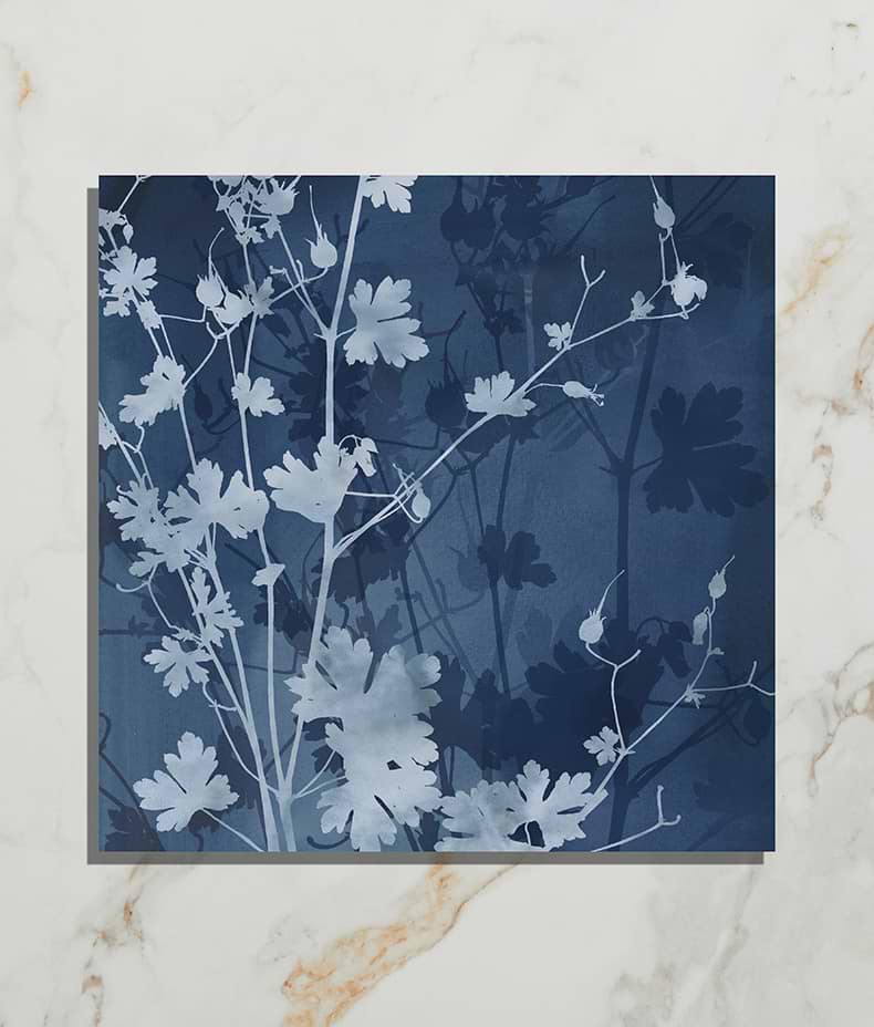 Wild Botanicals Porcelain Blue By Clarissa Hulse