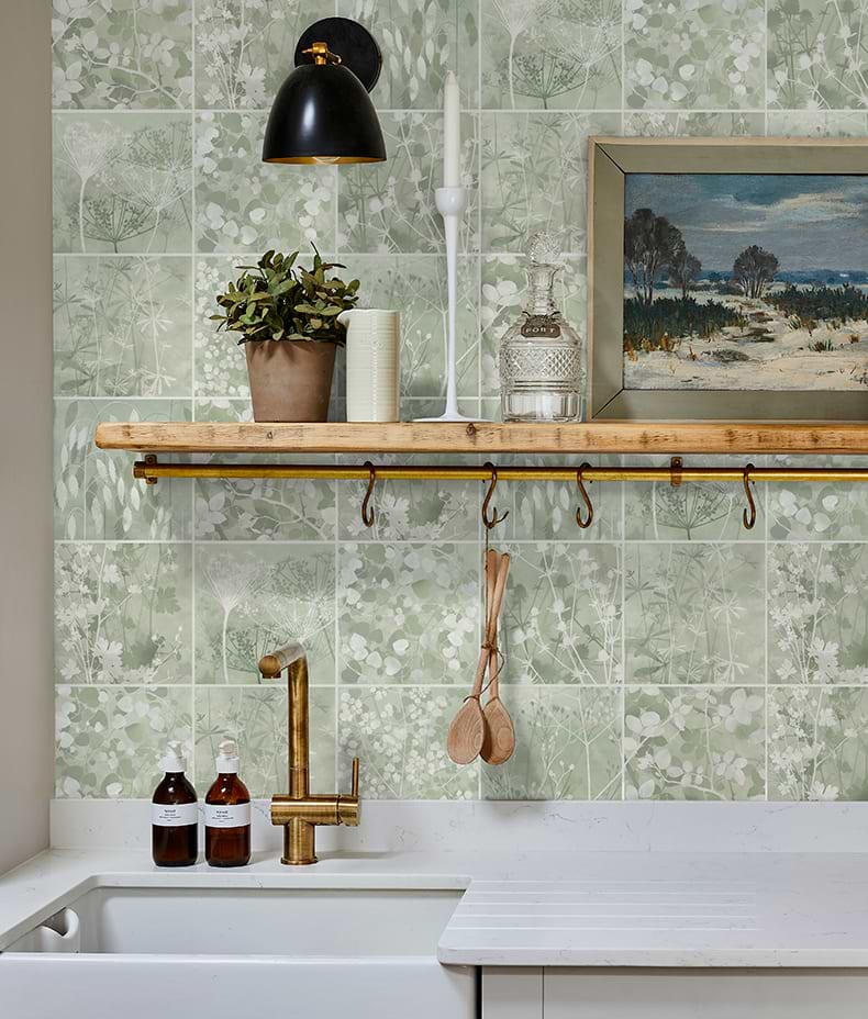 Wild Botanicals Porcelain Green By Clarissa Hulse