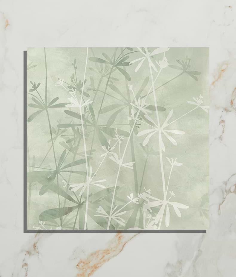 Wild Botanicals Porcelain Green By Clarissa Hulse