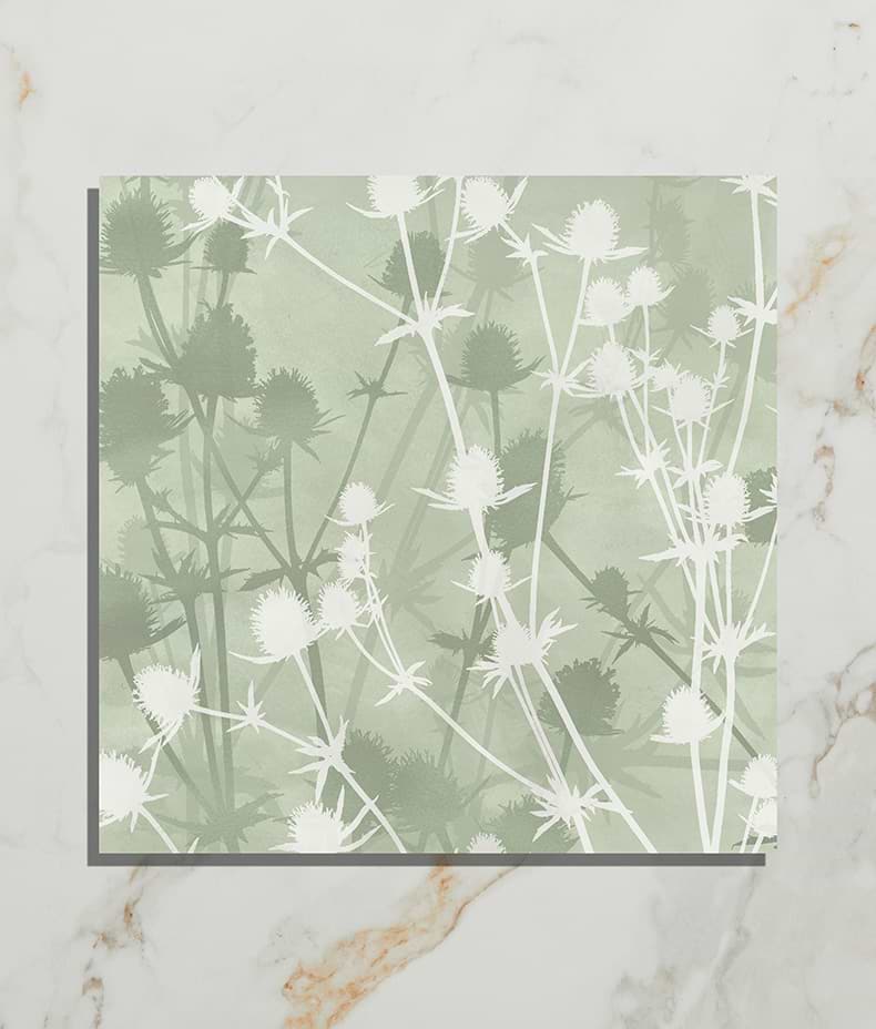 Wild Botanicals Porcelain Green By Clarissa Hulse
