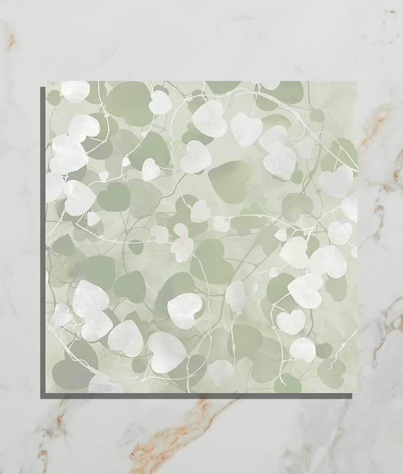 Wild Botanicals Porcelain Green By Clarissa Hulse