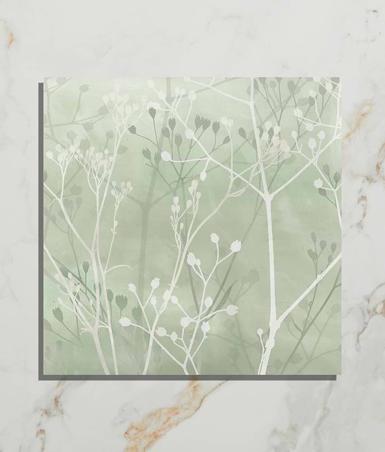 Wild Botanicals Porcelain Green By Clarissa Hulse