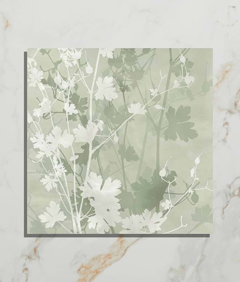 Wild Botanicals Porcelain Green By Clarissa Hulse