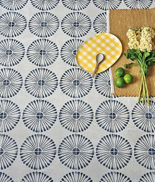 Cuba Porcelain Infantas Blue