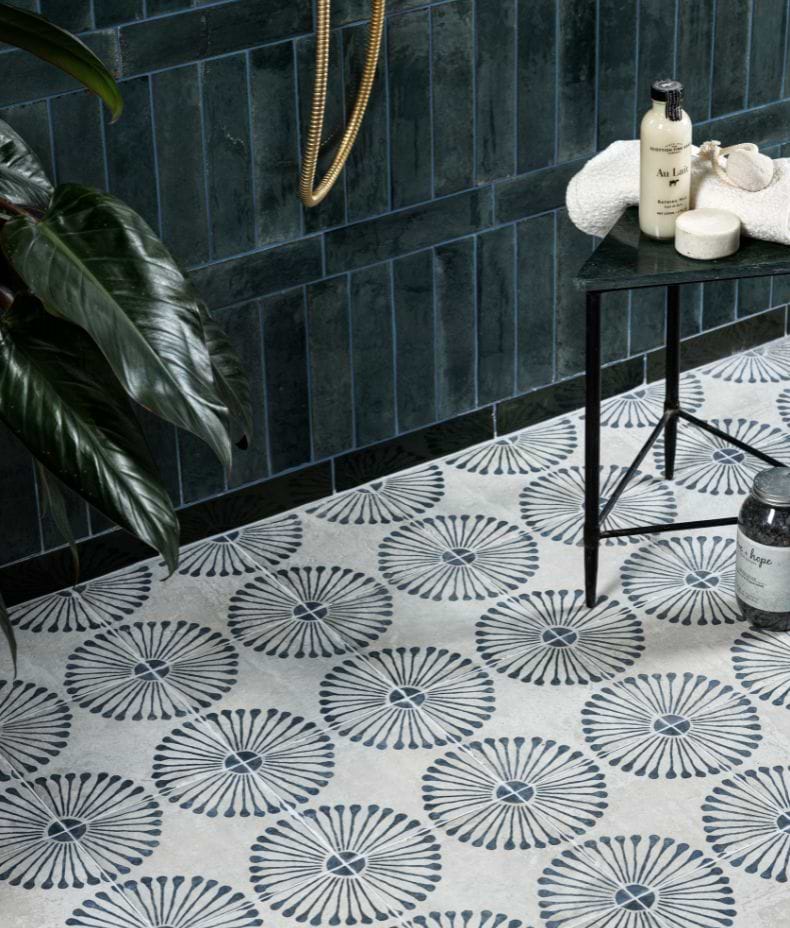 Cuba Porcelain Infantas Blue