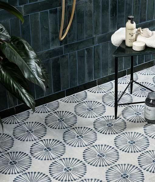 Cuba Porcelain Infantas Blue