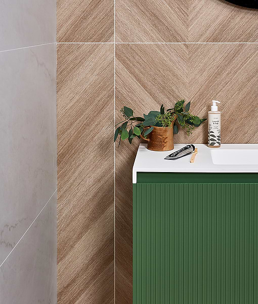 Davos Chevron Porcelain Matt