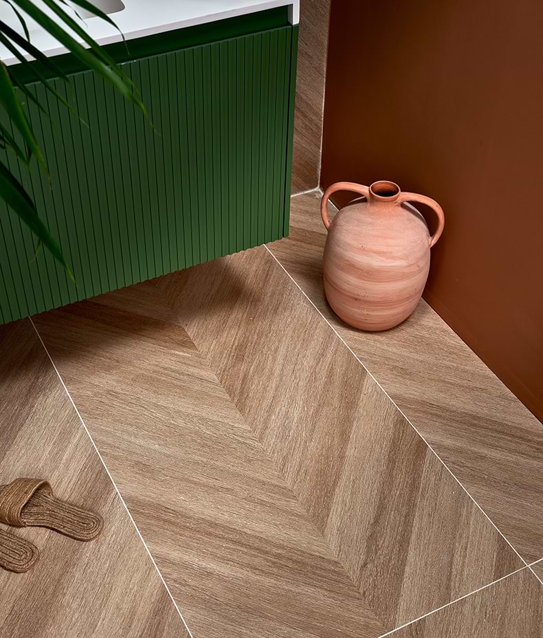 Davos Chevron Porcelain Matt