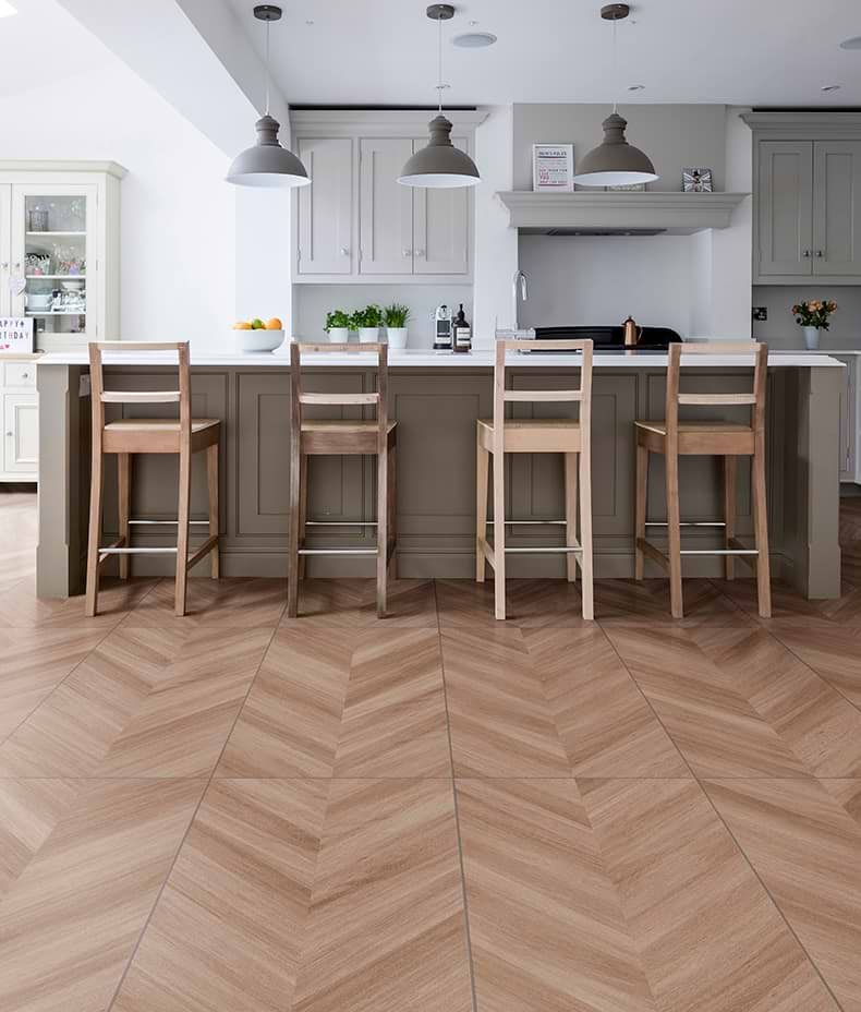Davos Chevron Porcelain Matt