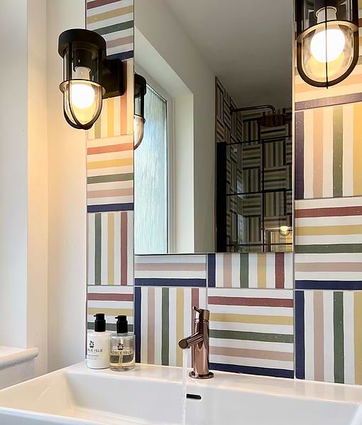 Deck Chair Porcelain Rainbow