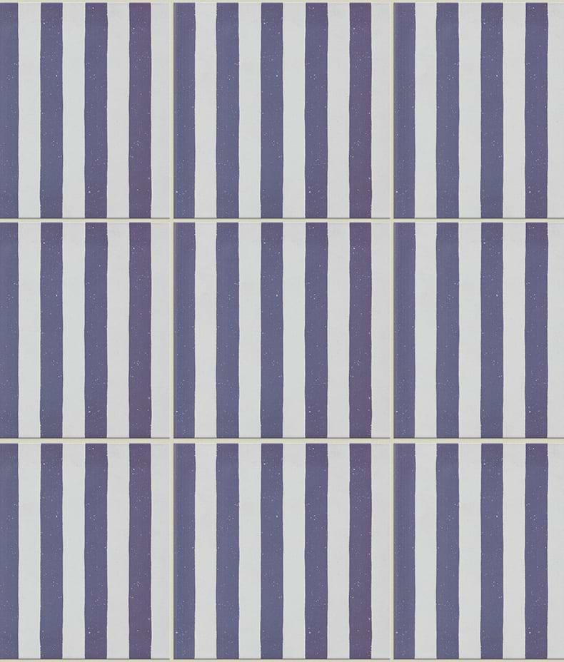 Deck Chair Porcelain Royal Blue