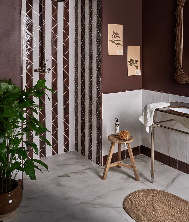 East Village Porcelain Bianco