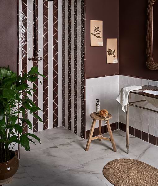 East Village Porcelain Bianco