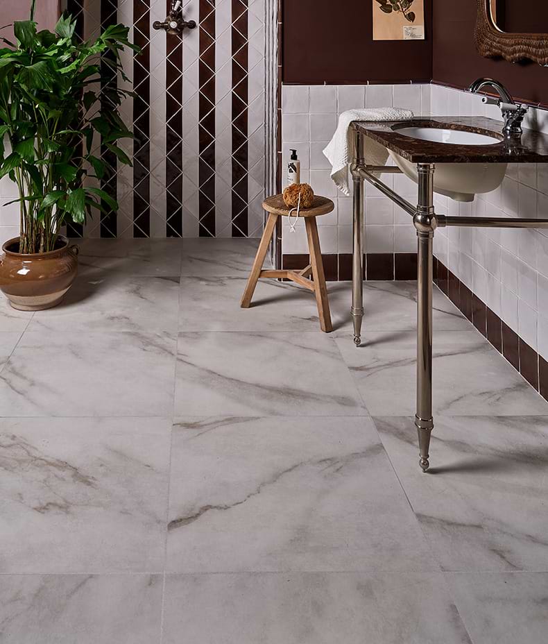 East Village Porcelain Bianco