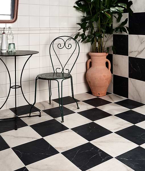 East Village Porcelain Nero