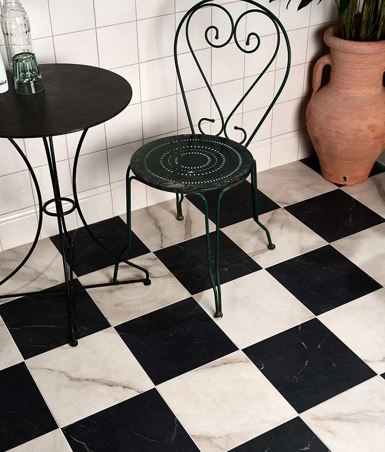 East Village Porcelain Nero