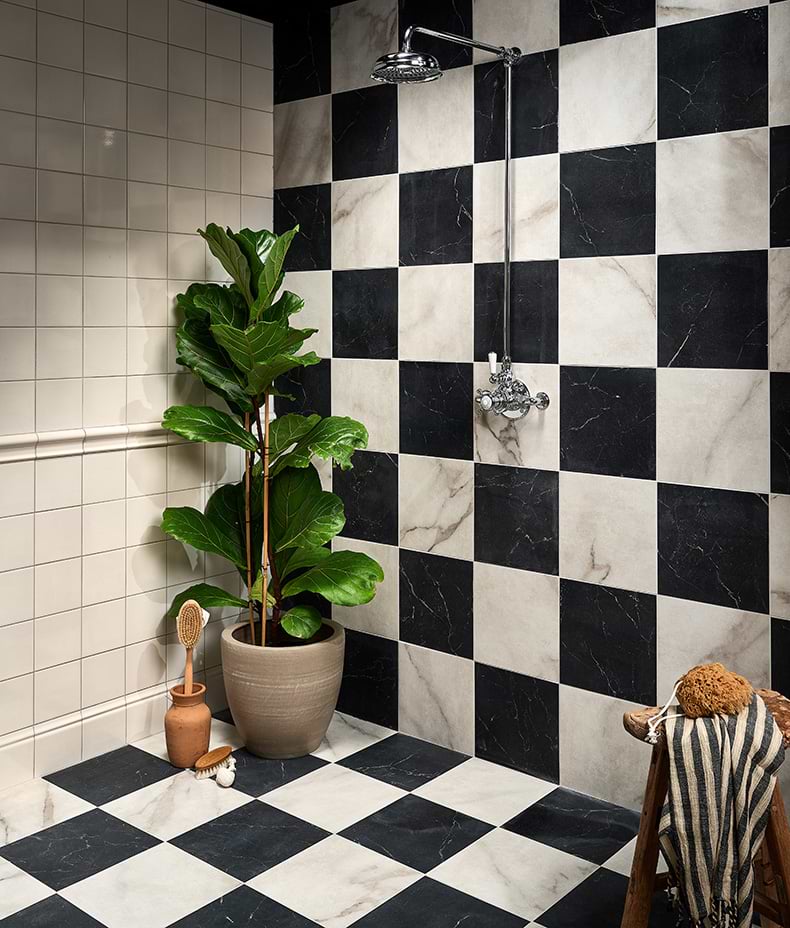 East Village Porcelain Nero