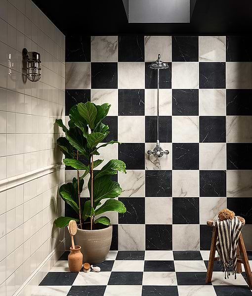 East Village Porcelain Nero