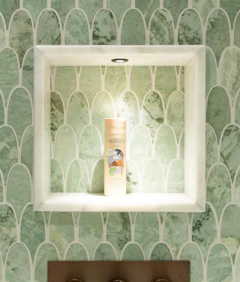 East Java Hummingbird Marble Plume Mosaic