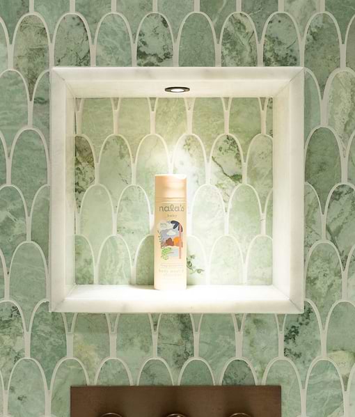 East Java Hummingbird Marble Plume Mosaic
