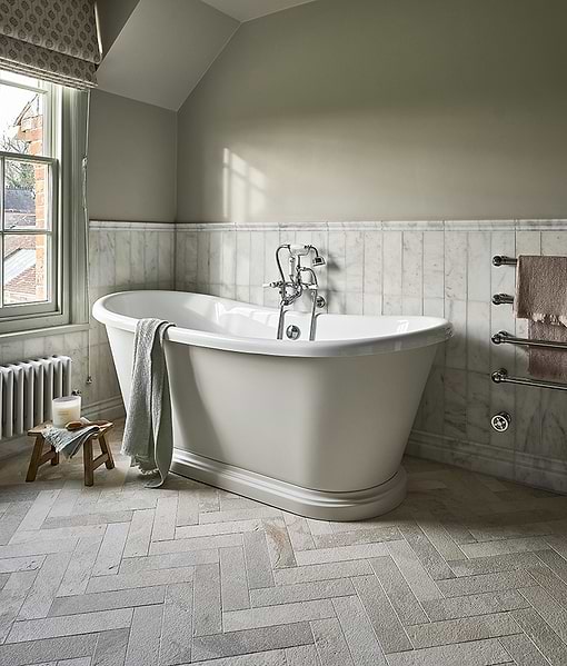 Long Island Marble Honed Finish Skirting