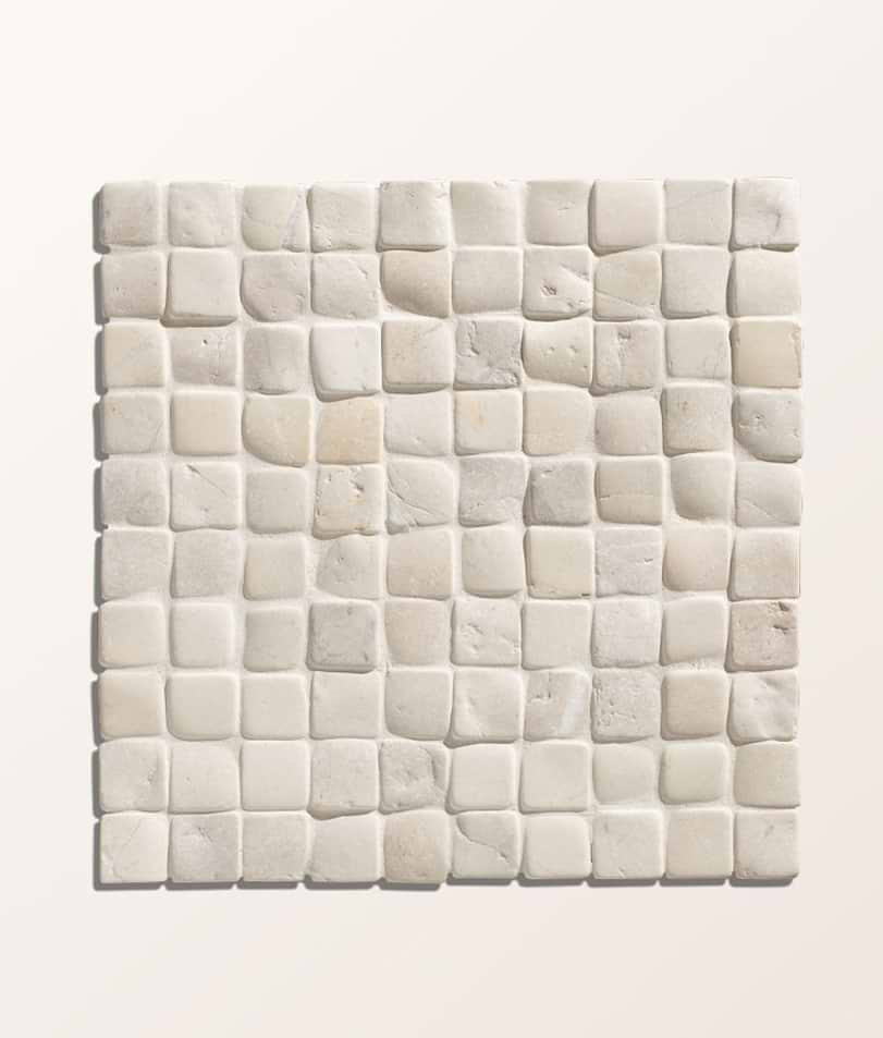 Enso Cobble Mosaic Cube Chalk 