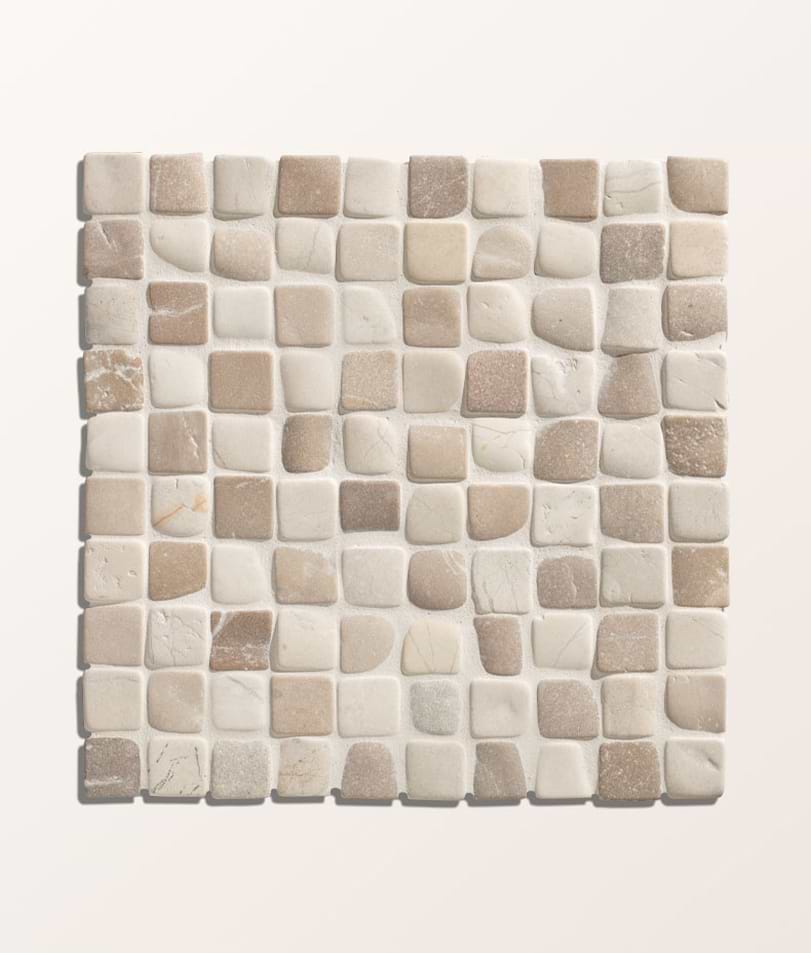 Enso Cobble Mosaic Sand & Chalk Chess