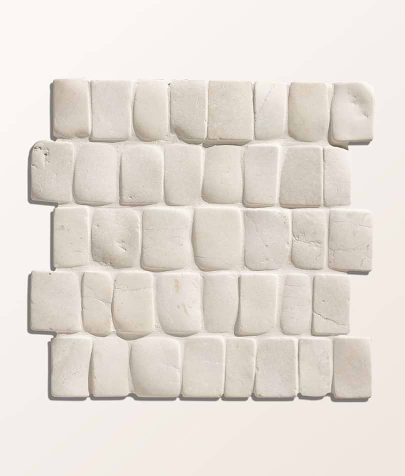 Enso Cobble Mosaic Strip Chalk