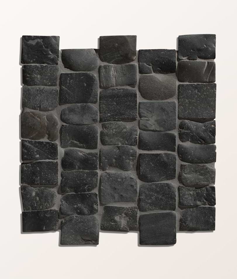 Enso Cobble Mosaic Strip Charcoal