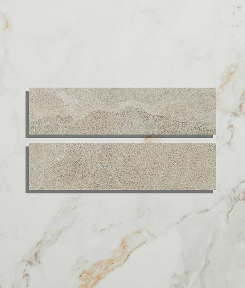 Enki Limestone Parquet Velvet Finish