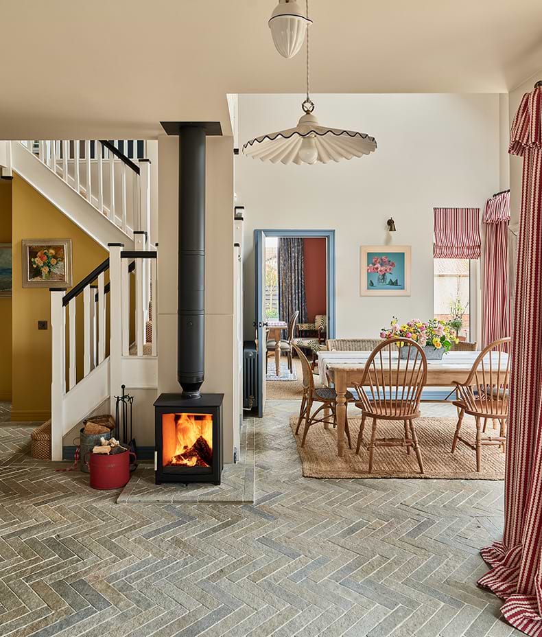 Trusloe Limestone Seasoned Finish Parquet