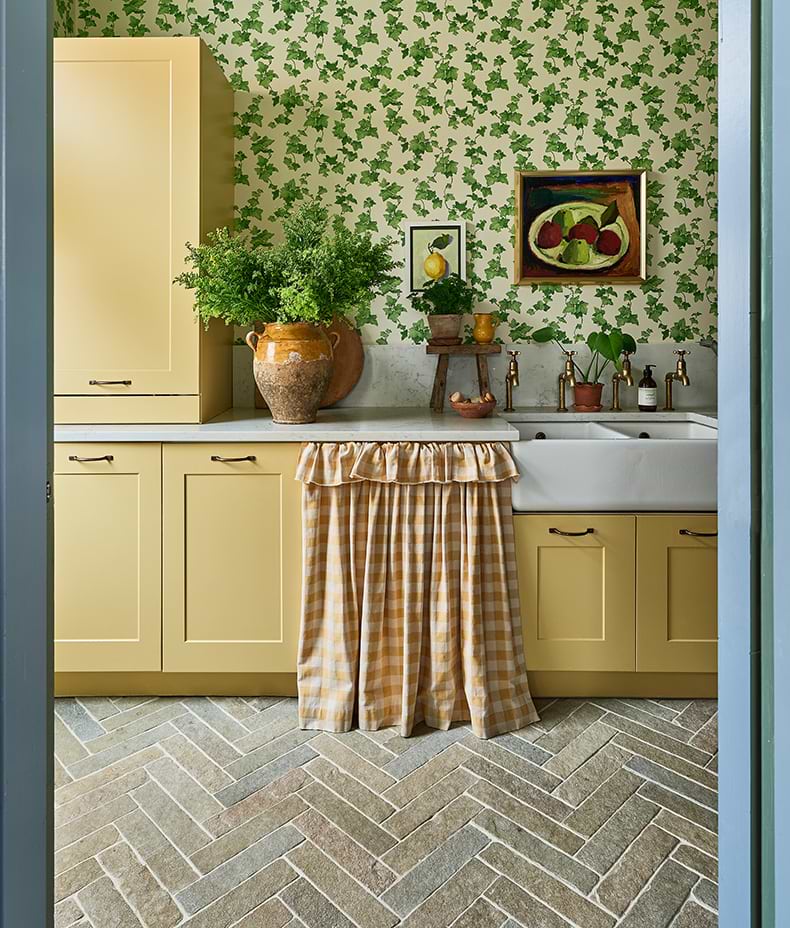 Trusloe Limestone Parquet Seasoned